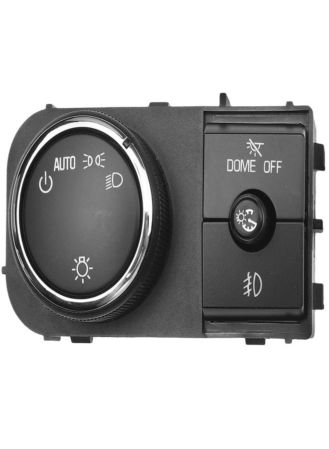 أ-بريميوم مفتاح إضاءة أمامية ممتاز، مفتاح خافت إضاءة المصابيح الأمامية للوحة العدادات، متوافق مع سيارات شيفروليه سيلفرادو 1500، تاهو، سابربان 2500، أفالانش، وجي إم سي سييرا 3500 HD، ويوكون XL 2500 - Image 1